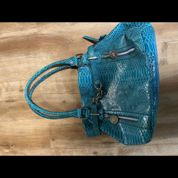 Teal handbag - Picture 2 of 3